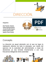 DIRECCIÓN