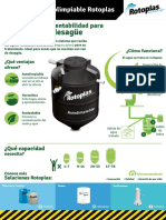 Manual de Producto de Biodigesto Rotoplast