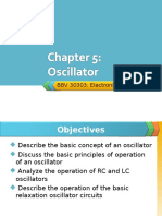 BBV 30303: Electronic II - RC and LC Oscillator Principles