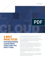 4 Best Practices for Monitoring Cloud Infrastructure