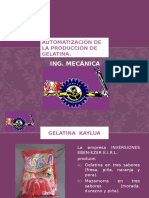 Automatización de La Producción de Gelatina