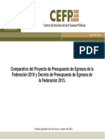 Comparativo Pef 2015 2016