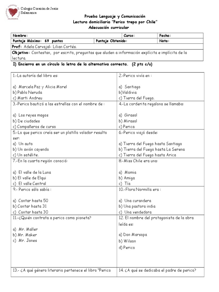 Descargar perico trepa por chile libro completo pdf
