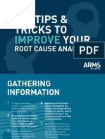 Root Cause Analysis Tips