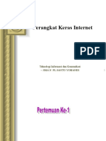 Perangkat Keras Internet. b