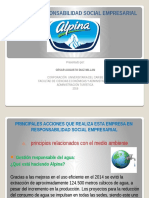 Responsabilidad Social Empresarial de Alpina