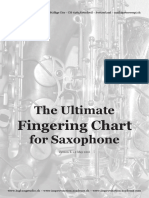 Sax Fingering Chart