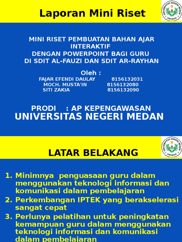 Mini Riset | PDF