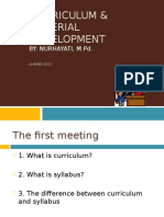 Curriculum Material Development for Printing (1)