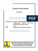 KAK Penyusunan Larap PDF