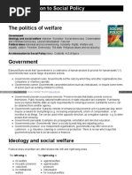 Social Policy Politics 