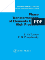 Phase Transformations of Elements Under High Pressure