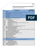 Matriz - Del Catalogo de Cuentas 28 04 2016 PDF