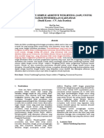 Download Metode Fuzzy Simple Additive Weighting Saw Untuk Seleksi Penerimaan Karyawan by Ria Eka Sari SN315644640 doc pdf