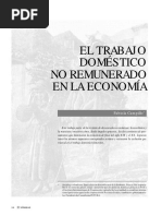 Trabajo Domestico No Remunerado En La Economía