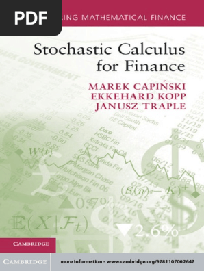 Stochastic Calculus For Finance | PDF | Stochastic Process