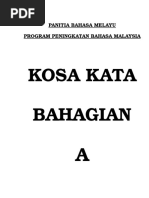 Bahagian A (Kosa Kata)