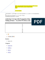 Analyzing Coverage With Propagation Delay - PD and Timing Advance - TA (GSM-WCDMA-LTE)