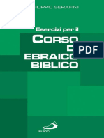 Filippo Serafini-Esercizi Per Il Corso Di Ebraico Biblico-San Paolo (2006)