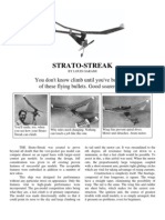 Strato-Streak - A Free-Flight Model Airplane (Fuel Engine) (Convert To R/C?)