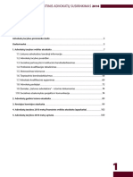Advokatu Tarybos Veiklos Ataskaita 2014