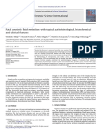 Fatal Amniotic Fluid Embolism With Typical Pathohistological, Histochemical