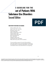 APA Practice Guideline For The Treatment of Patients With Substance Use Disorders