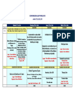 Agenda Convención JAS Piura 2013