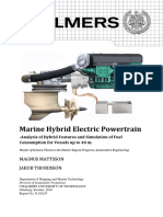 Marine Hybrid Electric Powertrain Chalmers Master Thesis Mattsson Thordsson 2010