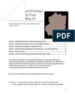 Watershed and Drainage Delineation by Pour Point