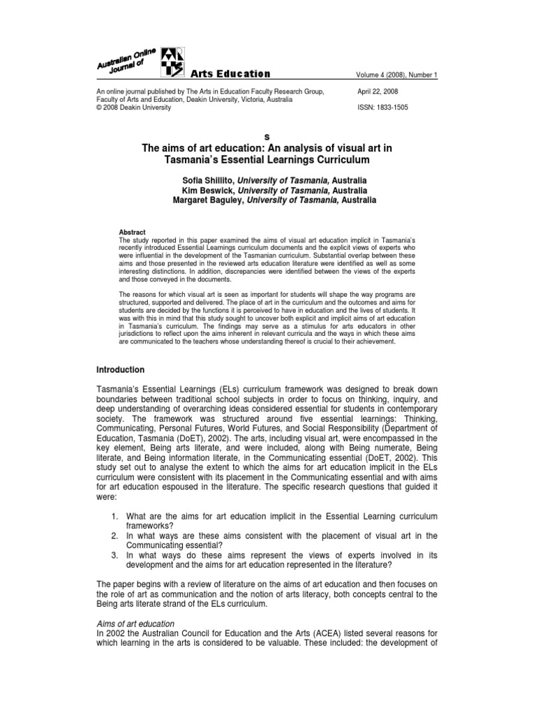 What is art education image