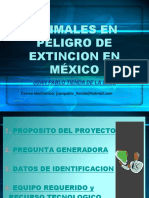 Animales en Peligro de Extincion en México