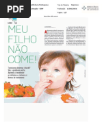 Meu Filho Não Come