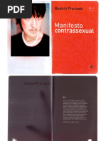 PrecidadoPaul Beatriz. Manifesto Contrassexual PDF