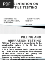 Anti Pilling Finish Textiles Yarn