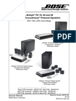 Bose Lifestyle ps18ps28ps48 Service Manual