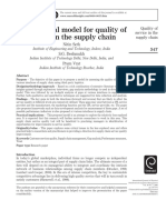 A Conceptual Model for Quality