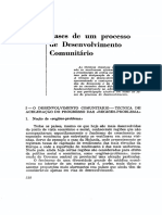 Fases de Um Processo de Desenvolvimento Comunitario PDF