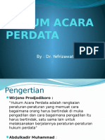 Hukum Acara Perdatall