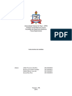 Física Experimental- Relatório de Instrumentos de Medida