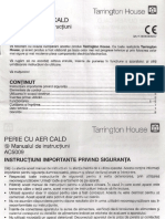 ALASCA TH 500W_perie Par Cu Aer Cald_manual de Instructiuni