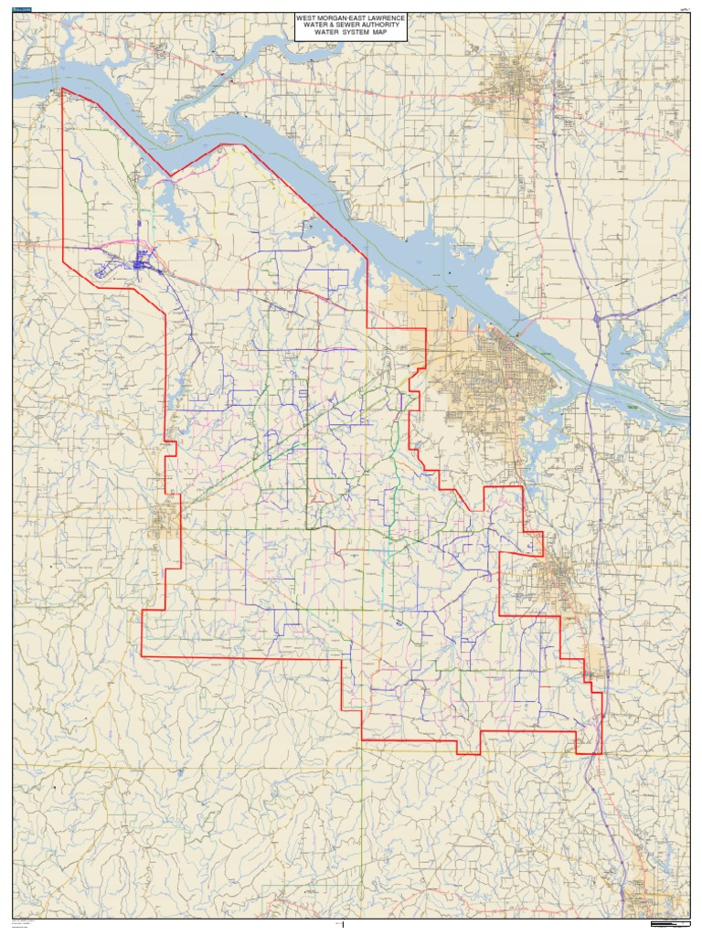 WMEL Water & Sewer Authority Map | PDF