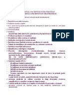 Asistenţa de Urgenţă a Pacientului Traumatizat