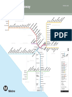 Los Angeles Rail Map System 