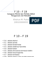 F 10 – F 19