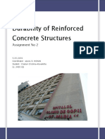 Durability of RC Concrete Structures