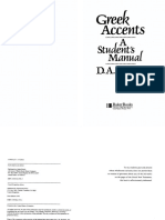 Greek Accents, A Student's Manual by D. A. Carson