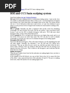 Home Scalping Strategies Rsi And Cci 5min Scalping System Market - 