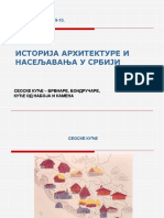 Istorija Arhitekture I Naseljavanja U Srbiji - Predavanja PDF