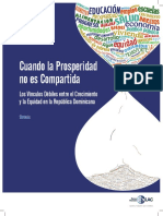 Cuando la prosperidad no es compartida. Los vínculos débiles entre el crecimiento y la equidad en la República Dominicana. Banco Mundial-LAC, 2014.